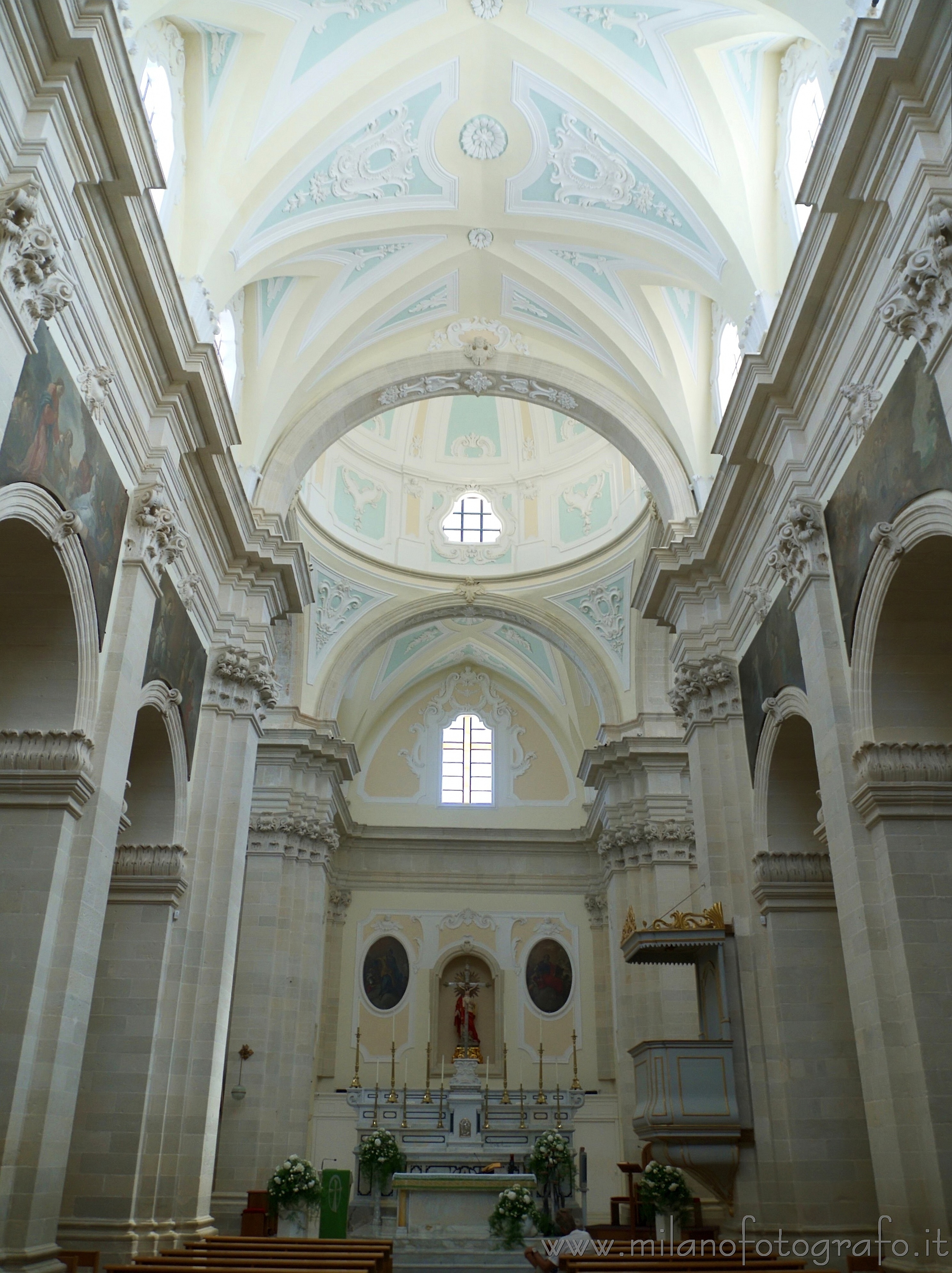 Uggiano La Chiesa (Lecce, Italy) - Interior of the Church of Santa Maria Maddalena